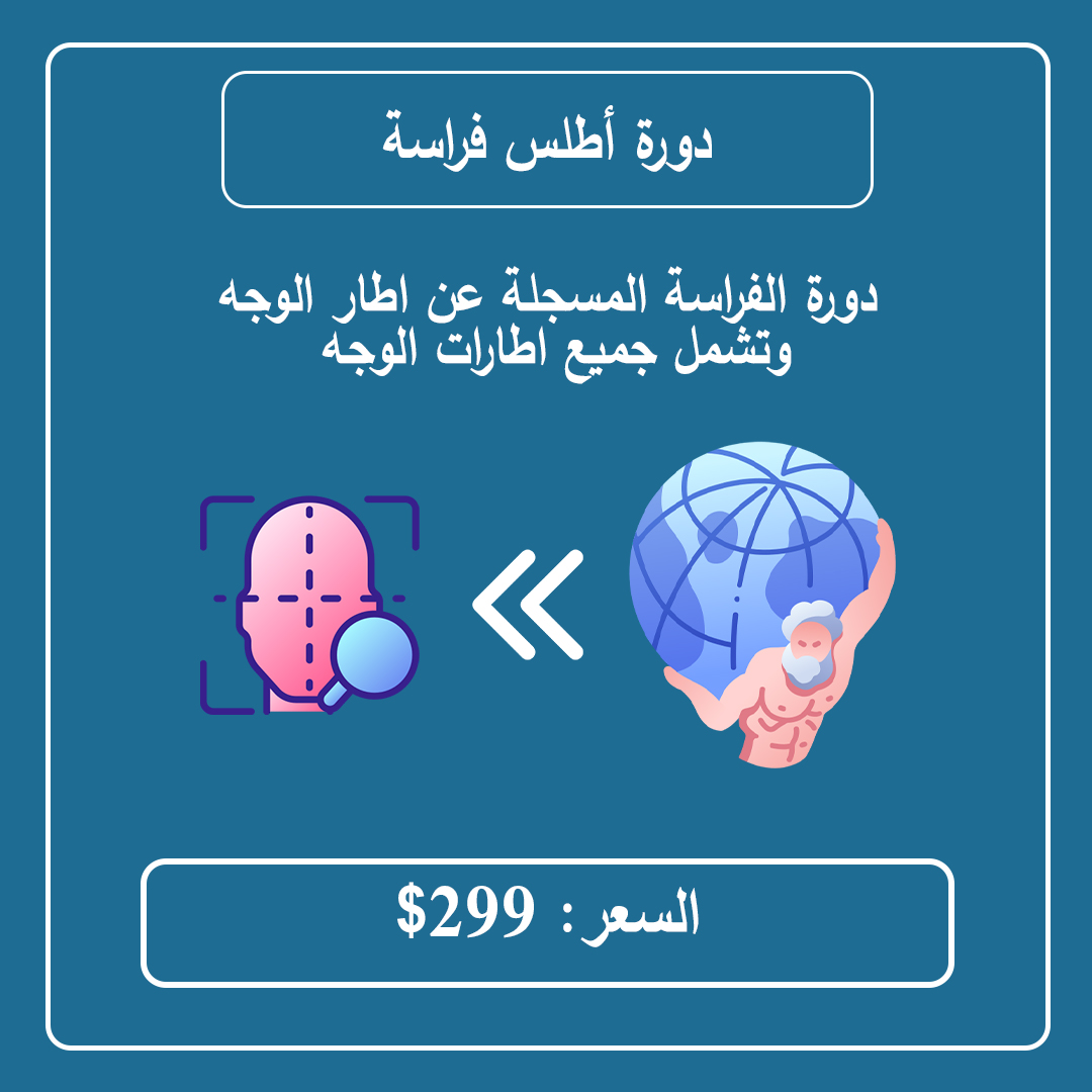 أطلس فراسة الجزء الأول إطار الوجة